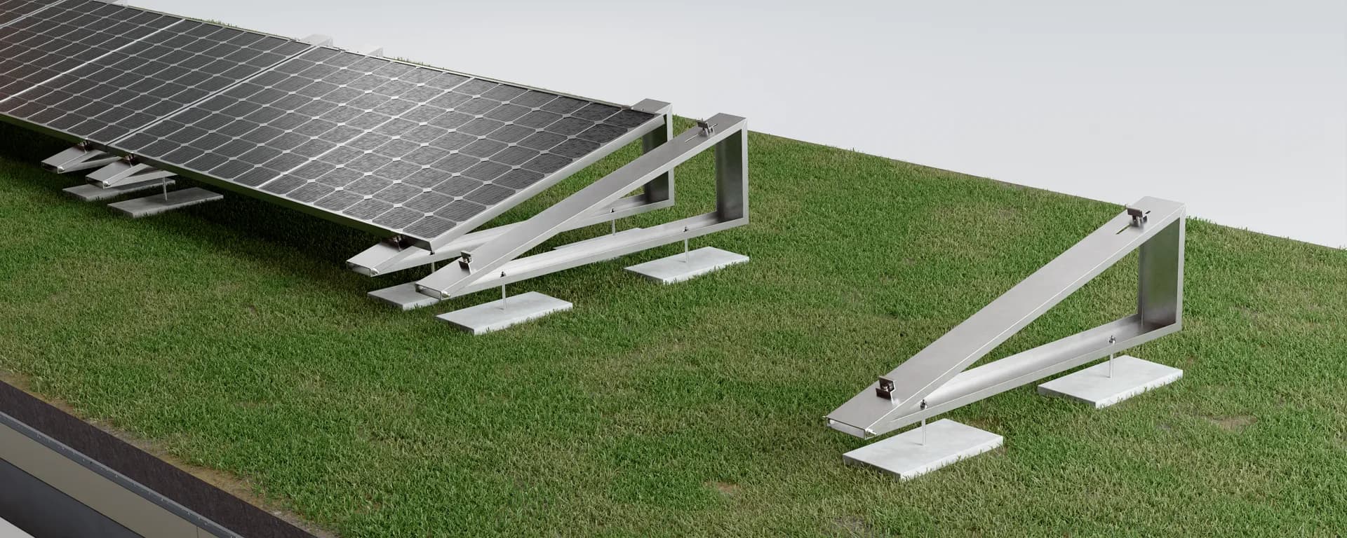 Konstrukcja trójkąt magnelis szeroki moduł pow 2100mm