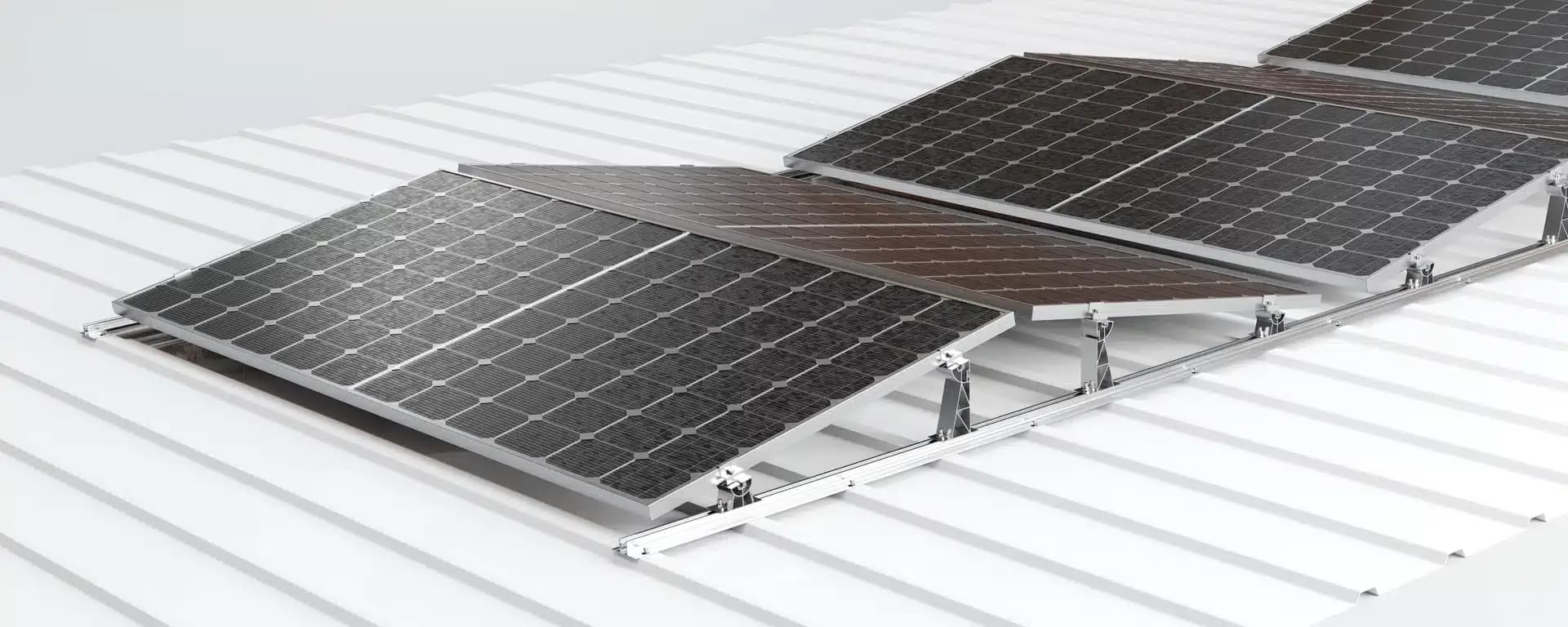 Konstrukcja na mostkach AERO System W-H blacha trapezowa Wschód-Zachód