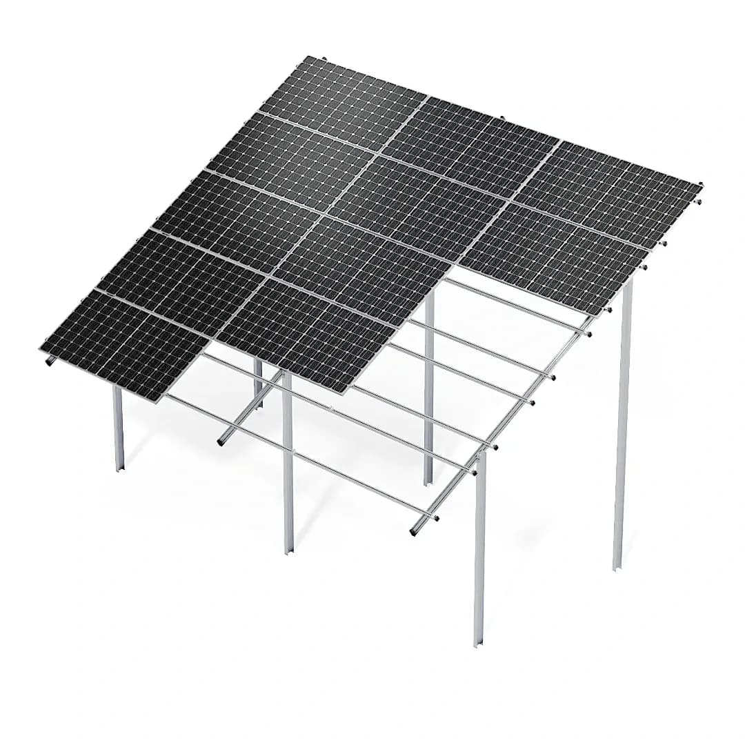 Dwupodporowe stal/aluminium 5 panele poziomo