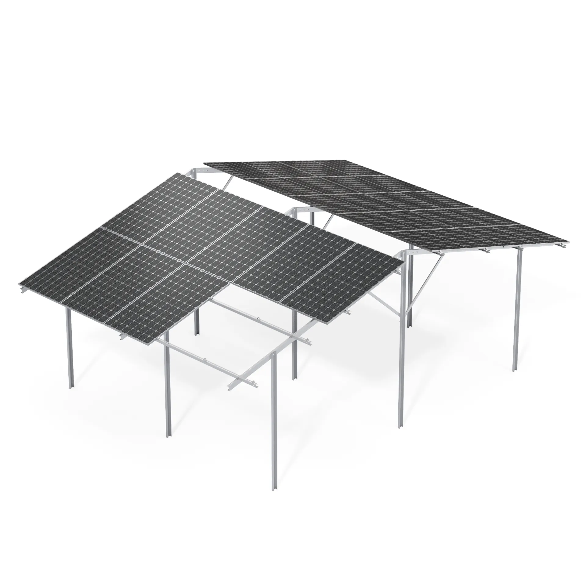 Stal/magnelis 2 panele pionowo wschód-zachód