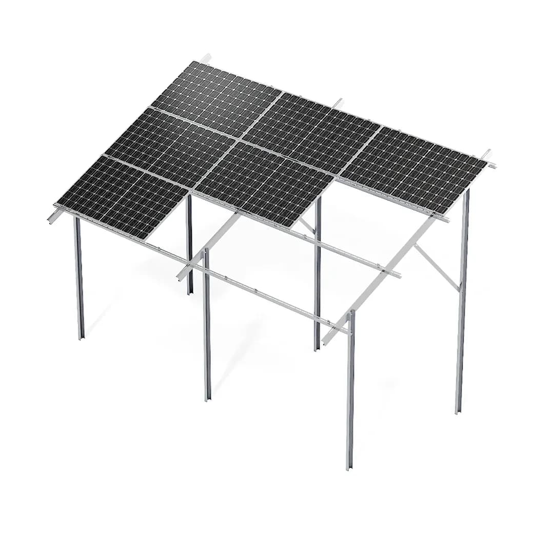 Dwupodporowe stal/magnelis 3 panele poziomo